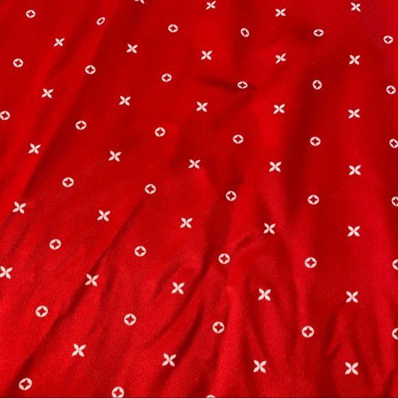 Gilligan & O'Malley red babydoll slip dress chemise satin - Picture 3 of 7